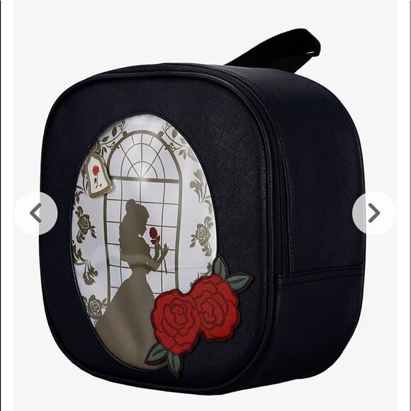 Loungefly Disney Beauty and The Beast Belle Pin Collector Mini Backpack NWT - Picture 5 of 8